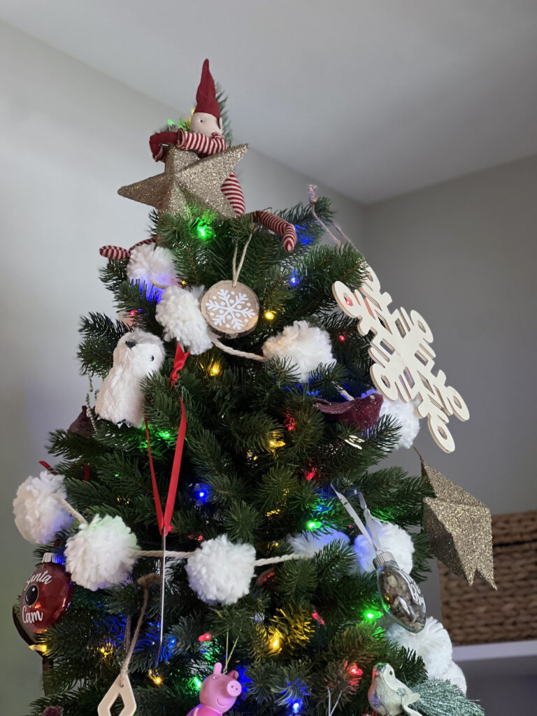 elf on the shelf tree topper