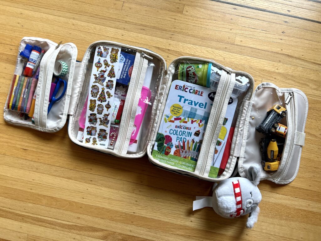 toiletry bag travel activities