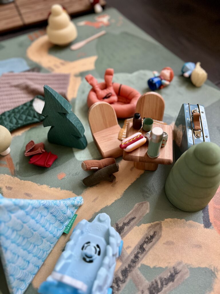 small world camping play