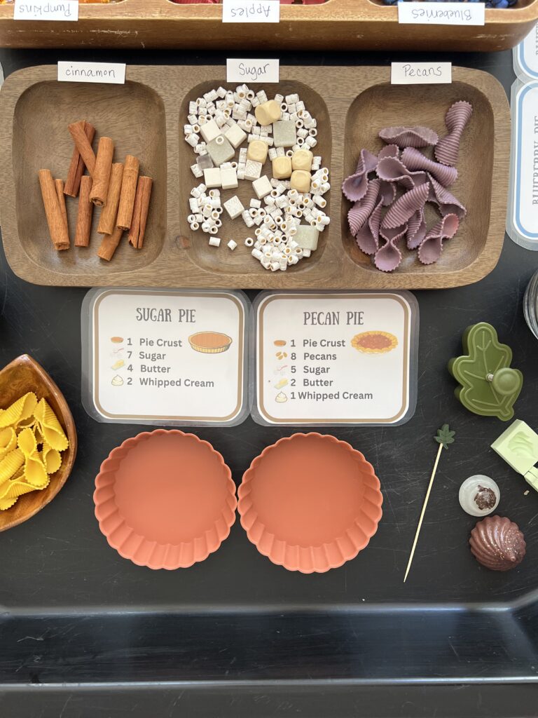 pecan pie sensory ingredients